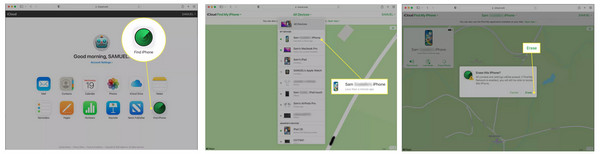 Find my iPhone Erase iPhone