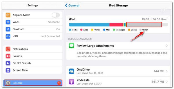 iPad その他のストレージ iPad ストレージ