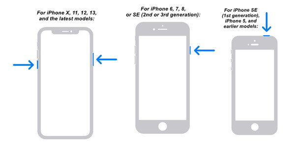 Mulakan semula iPhone Menggunakan Butang