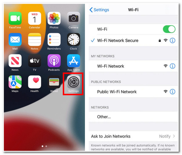 Come condividere la password WI-FI su iPhone Password del destinatario