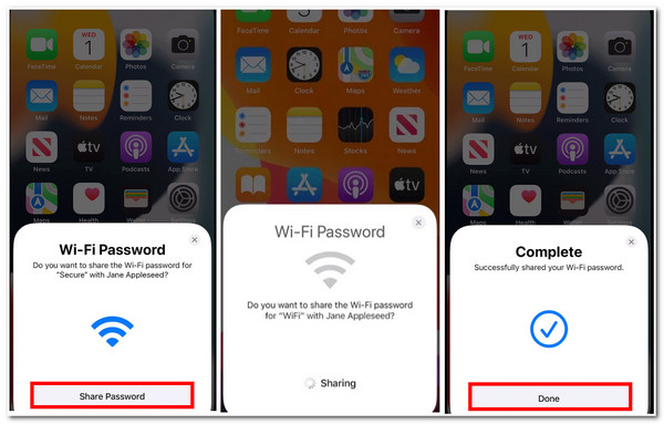 Come condividere la password WI-FI su iPhone Sharer Password