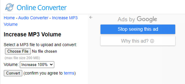 Online Converter MP3 Louder