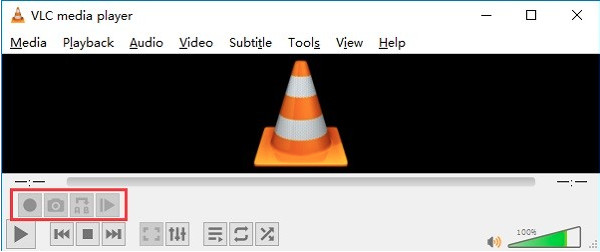 VLC Media Player Leikkaa video