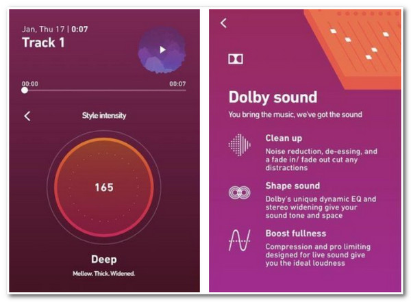 Voice Recorder App Dolby on