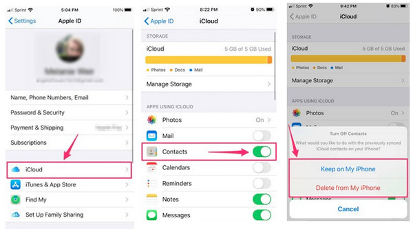 iCloud On Your Device
