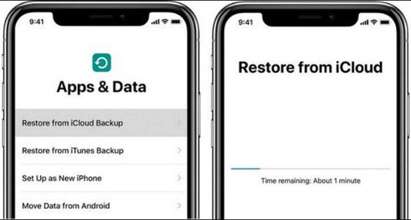 Herstel verwijderde video's met iCloud Backup