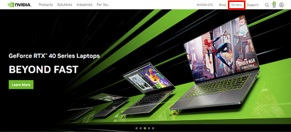 Nvidia Main Page 