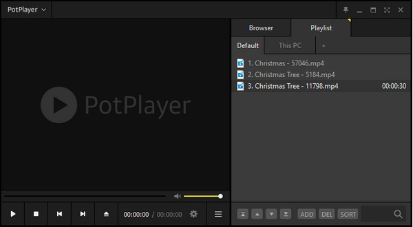 Alternativă PotPlayer QuickTime