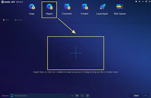 โปรแกรมริป Blu-ray เป็น AVI ของ DVDFab