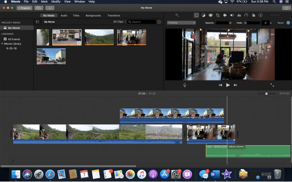 iMovie Desktop Audio Trimmer