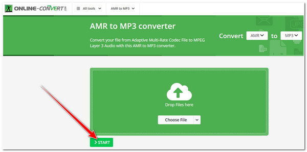 Convertiți online AMR în MP3