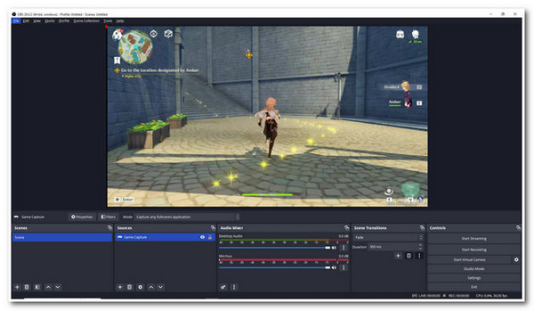 Record Genshin Impact OBS Genshin Impact Screen in OBS