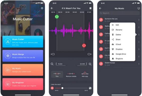 Song Cutter iPhone Audio Trimmer
