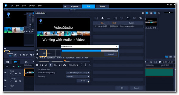 Generatore di sottotitoli video Video Studio Pro