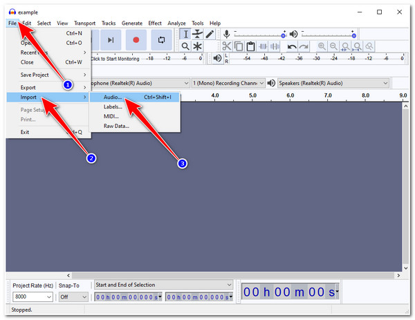 Import the AMR File