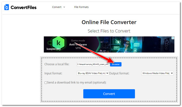 M2TS Converter ConvertFiles Import M2TS File