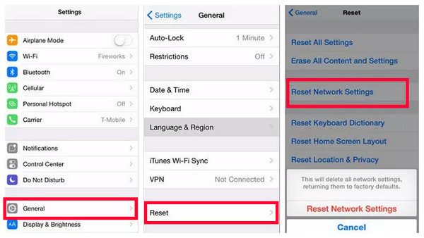 Reset Network Settings