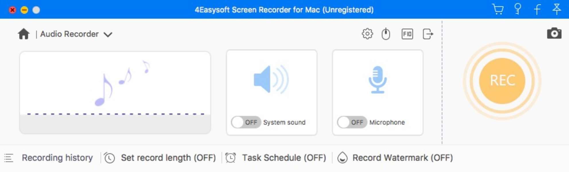 4Easysoft Perakam Audio