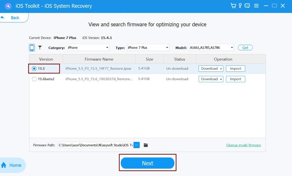 Preuzmite firmware za popravak