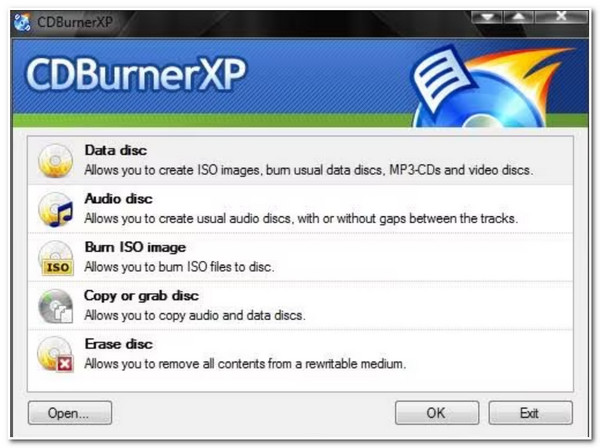 DVD 製作替代 CDBurnerXP