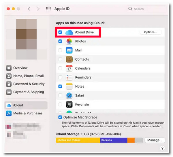 मैक पर iCloud ड्राइव सक्षम करें