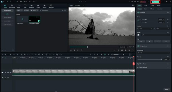 Export Videos from Filmora