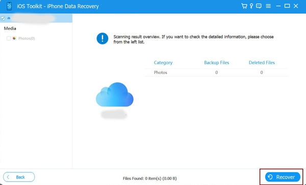 Iniciar sesión en la cuenta de iCloud