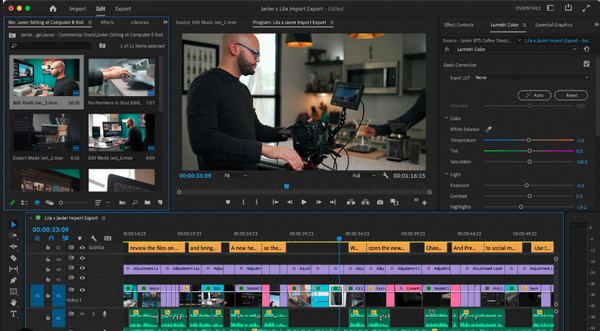 color correcting video in final cut pro