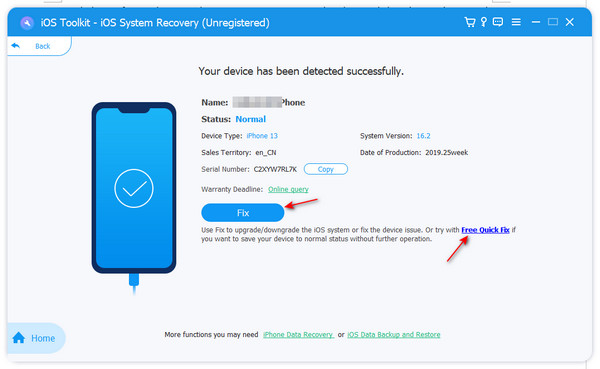 Provjerite informacije o iPhoneu 4Easysoft