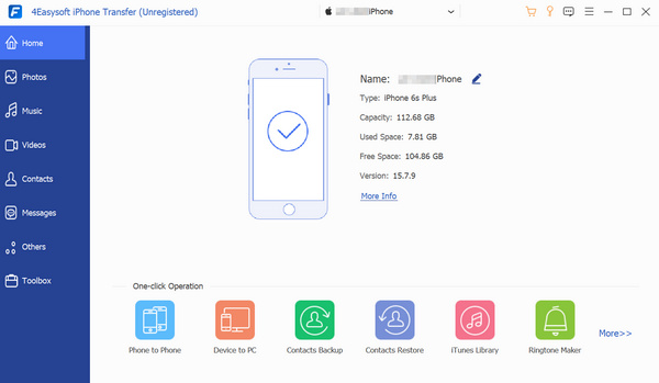 Connect iPhone 4Easysoft