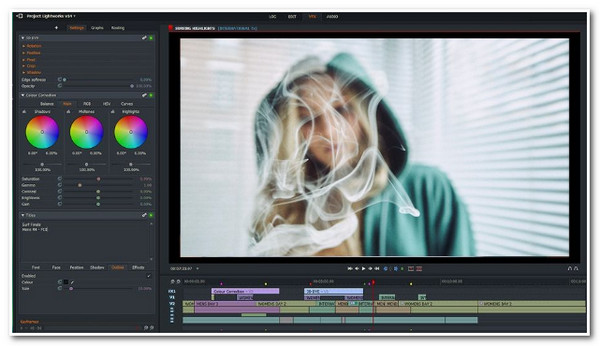 Editor Video Bukan Linear Lightworks