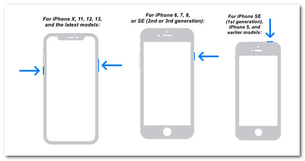 iPhone पुनः प्रारंभ करें