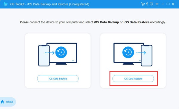 Choose iOS Data Backup 4Easy