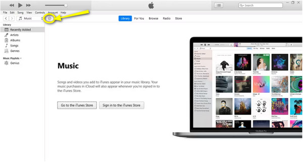 iTunes Go to Disc