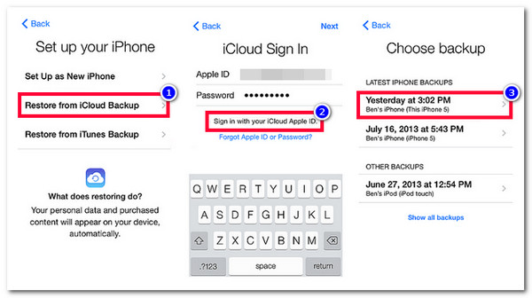 Restaurați din Cloud Backup