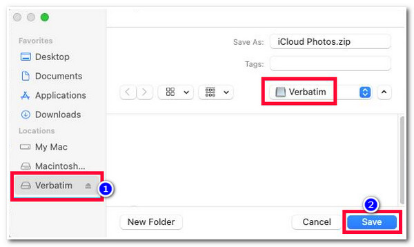 iCloud फ़ोटो मैक फ़ोटो स्थानांतरित करें