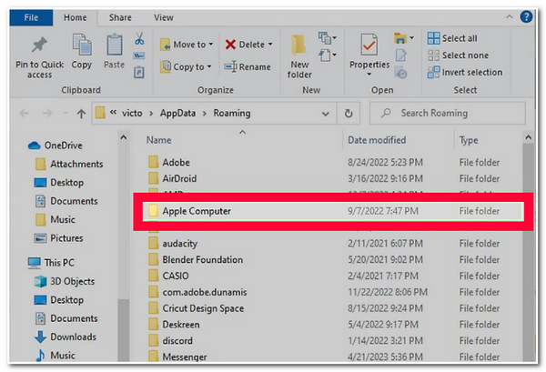 Access AppComputer MobileSync Backup