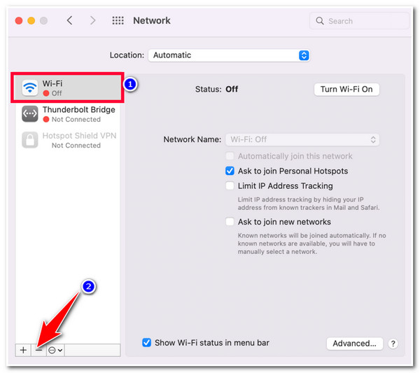 Access System Preferences