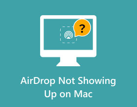 AirDrop Not Showing Up on Mac