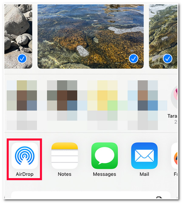 Airdrop fotografije