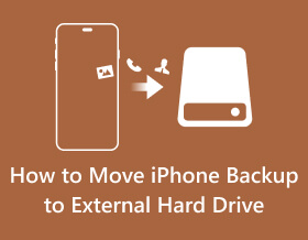 How to Move iPhone Backup to External Hard Drive