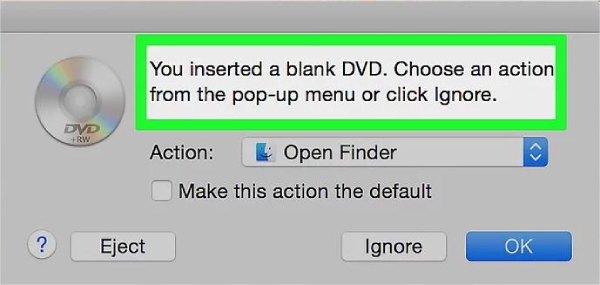 Insert DVD Mac