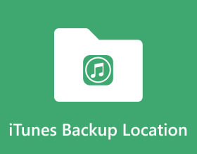 iTunes Backup Location