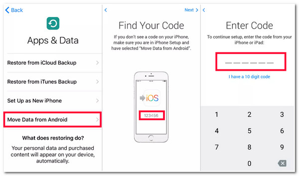 Flytta till iOS Transfer Contacts