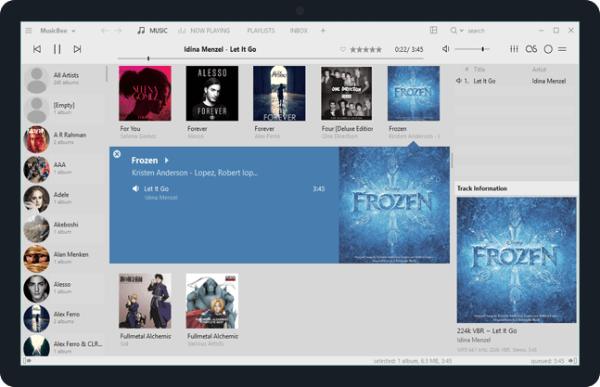 Alternatives à iTunes pour Music Bee