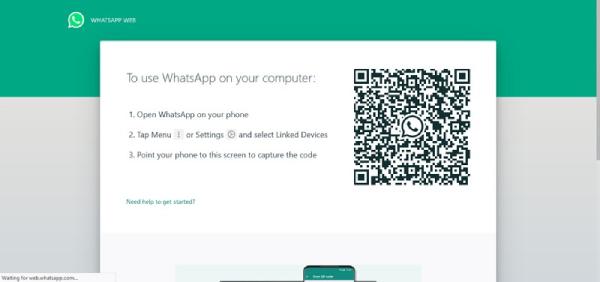 阅读加密的 WhatsApp 消息网页