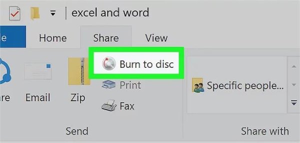 Share and Burn ISO Win