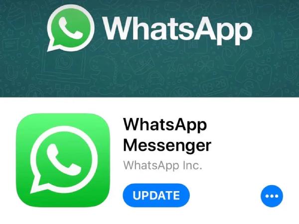 WhatsApp-oppdatering