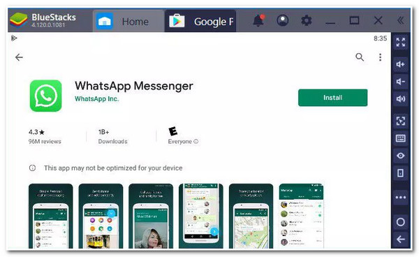 Bluestacks Whatsapp