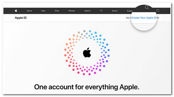 Crea Appleid sul browser